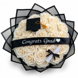 Graduation Bouquet – Eternal Rose